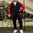 thumbnail image 2 of Survêtements 2 Pièces pour Hommes Sweat Col à Manches Longues + Pantalon, 2 of 8