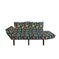 thumbnail image 2 of Octopus Futon Couch, Octopus Cartoon Drawing Style Funny Characters from Ocean Underwater Life Image, Daybed with Metal Frame Upholstered Sofa for Living Dorm, Loveseat, Multicolor, by Ambesonne, 2 of 4