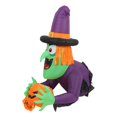 thumbnail image 2 of Large Inflatable Halloween Decorations Party Light Up Pumpkin Ghost Witch S, 2 of 2