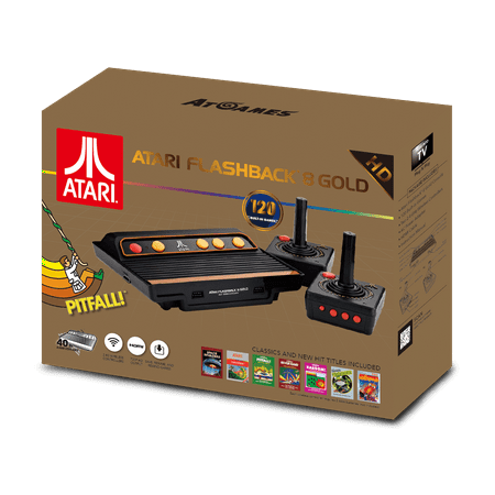 Atari Flashback 8 Gold HDMI with 2 Wireless Controllers