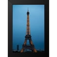 thumbnail image 2 of Berzel, Erin 13x18 Black Modern Framed Museum Art Print Titled - Eiffel Tower at Night II, 2 of 5
