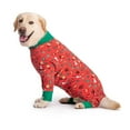 thumbnail image 2 of BT Bear Dog Onesie Recovery Suit,Full Coverage Anti-Shedding Dog Pajamas, Soft And Comfortable Dog Joint Protection Clothing, Dog Warm Shirt for Medium Large Dog Red Christmas 26/XL, 2 of 6
