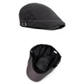 thumbnail image 3 of MANHUJI Flat Hats For Men Unisex Fashion Cotton Newsboy Cap Soft Fit Cabbie Hat Casual & Dress Style Mens Dress Hat (Gray,One Size), 3 of 5