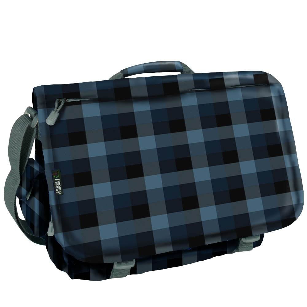 navy blue laptop bag