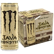 (24 cans) Java Monster Mean Bean, Coffee + Energy, 11 fl oz
