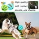 thumbnail image 4 of Pelota de juguete para perros, pelota de juguete no tóxica resistente a mordeduras para perros de compañía, cachorros, gatos, alimentador de alimentos para mascotas para perros, pelota de limpieza de dientes para masticar, azul brillar Electrónica, 4 of 5