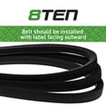 thumbnail image 3 of 8TEN Deck Belt for John Deere UC11591 W61R Commercial Walk-Behinds 810-CBL2769T, 3 of 4