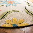 thumbnail image 3 of SAFAVIEH Blossom Maria Floral Wool Area Rug, Beige/Multi, 5' x 8' Oval, 3 of 8