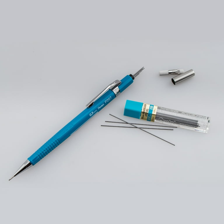 Pentel Sharp Mechanical Pencil, .7mm, Blue, Hi-Polymer Lead