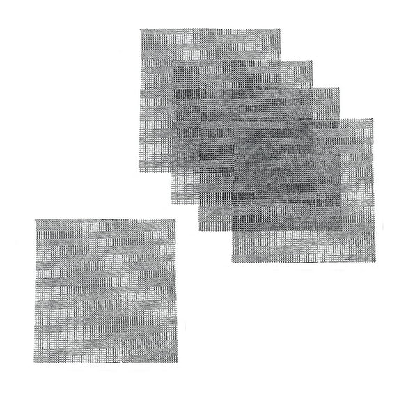 Famyfamy Mesh Screens Grid Mat Plant Pot Insect Prevention Breathable 50pcs Keeping Soil Square Durable Bonsai Home Gardening Pad