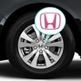 thumbnail image 3 of IPG Compatible with Accord Civic Element CRV CRZ JDM Center Cap Overlay Wheel Tire Decals Stickers (Logo: 2" / Center Cap:2.25") (4 Units) Personalize Your Vehicle (Gloss Pink), 3 of 6