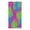 Art Color, variant on 74x37 Inches Beach Towel - Oversized Polyester-cotton Camping Towels for Men/Women, Neon-colored Triangle