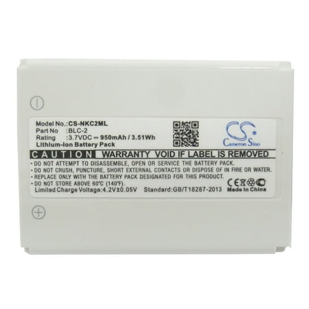 950mAh BLC-1 BMC-3 BLC-2 Battery for Nokia 3589i 3520 1220 6651 3395 3390 3588i 3385 6650 1221 3330 3586i 6010 3570 3587i 3410 3