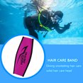 thumbnail image 3 of Natación Buceo Banda de pelo largo Snorkel Protector de cabello Correa para deportes acuáticos JShteea El nuevo, 3 of 7