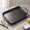 Black, variant on Food Trays for Eating on Couch, Lap Trays with Handles & Non-Slip Surface, Dinner Tray for Bread, Milk & Daily Meals