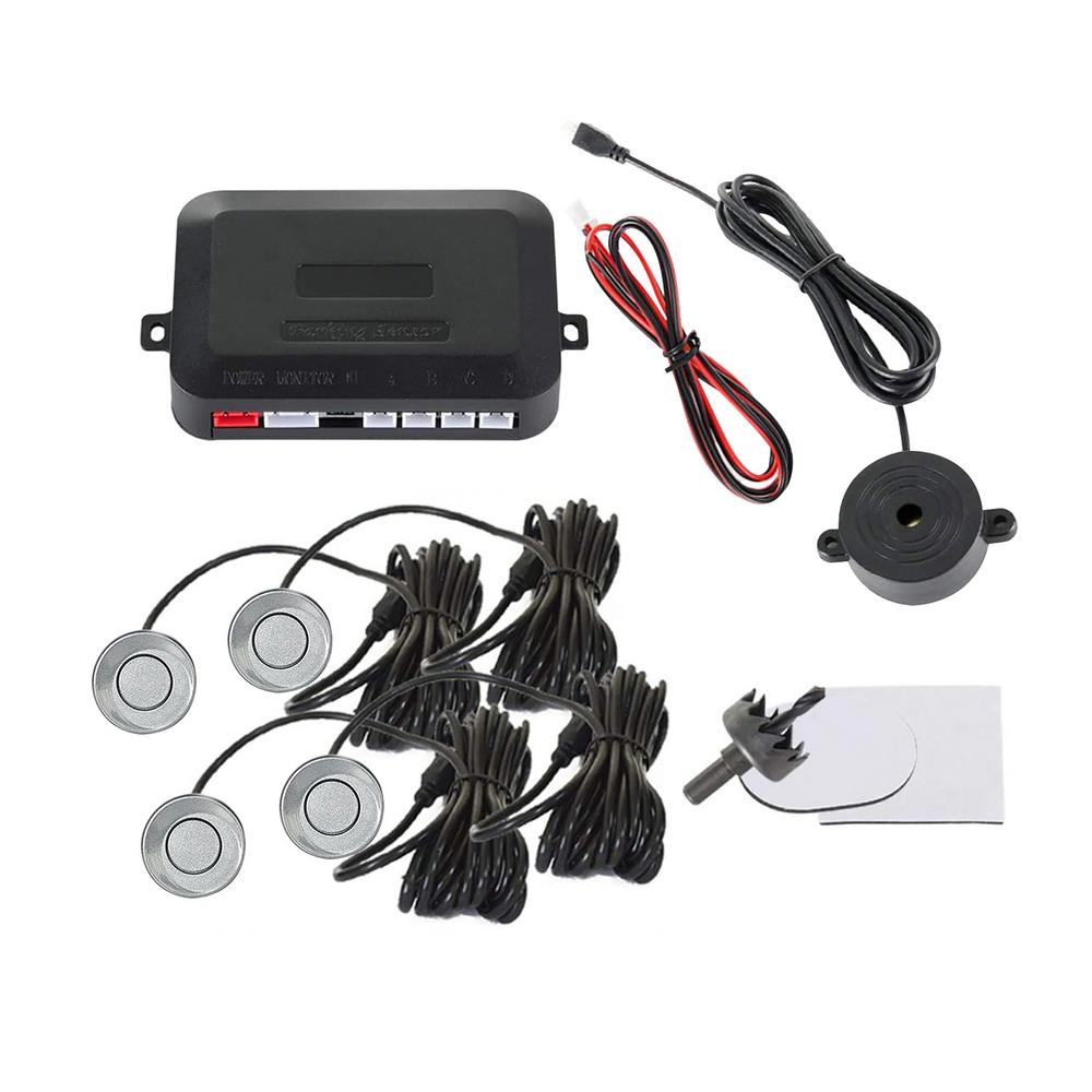 Parking Sensor Car Reverse Parking Detectors with Buzzer Beeps