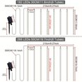 thumbnail image 3 of 1pc Outdoor Solar Meteor Rain Lights, 8 Tubes 192LEDs/288LEDs Christmas Lights String Lights For Garden Tree Holiday Party Decorations, 3 of 4