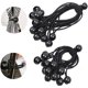 thumbnail image 1 of Paquete de 20 bolas elásticas, cuerdas elásticas de lona de 20cm de alta resistencia, cuerdas elásticas de lona negras, correa de amarre resistente a la intemperie, 1 of 5