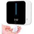 thumbnail image 1 of Dispensador De Jabón Automático Montado En La Pared, Pantalla Lcd Del Dispensador De Jabón Que Muestra La Temperatura Ambiente Y La Velocidad, Se Puede Limpiar Con Un Botón 400 Ml, Espuma,11 Feliz Sencillez, 1 of 5