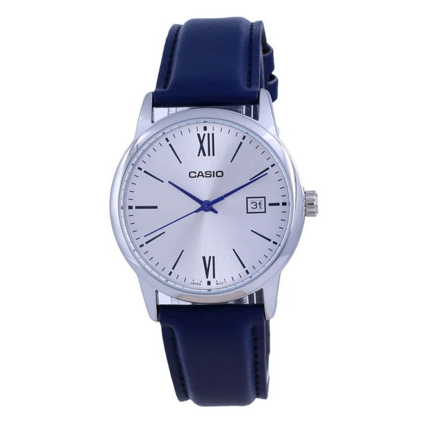 Casio Silver Dial Stainless Steel Analog Quartz MTP-V002L-2B3 MTPV002L-2 Men's Watch