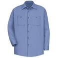 thumbnail image 2 of Red Kap Men's Long Sleeve Wrinkle-Resistant Cotton Work Shirt, 2 of 5