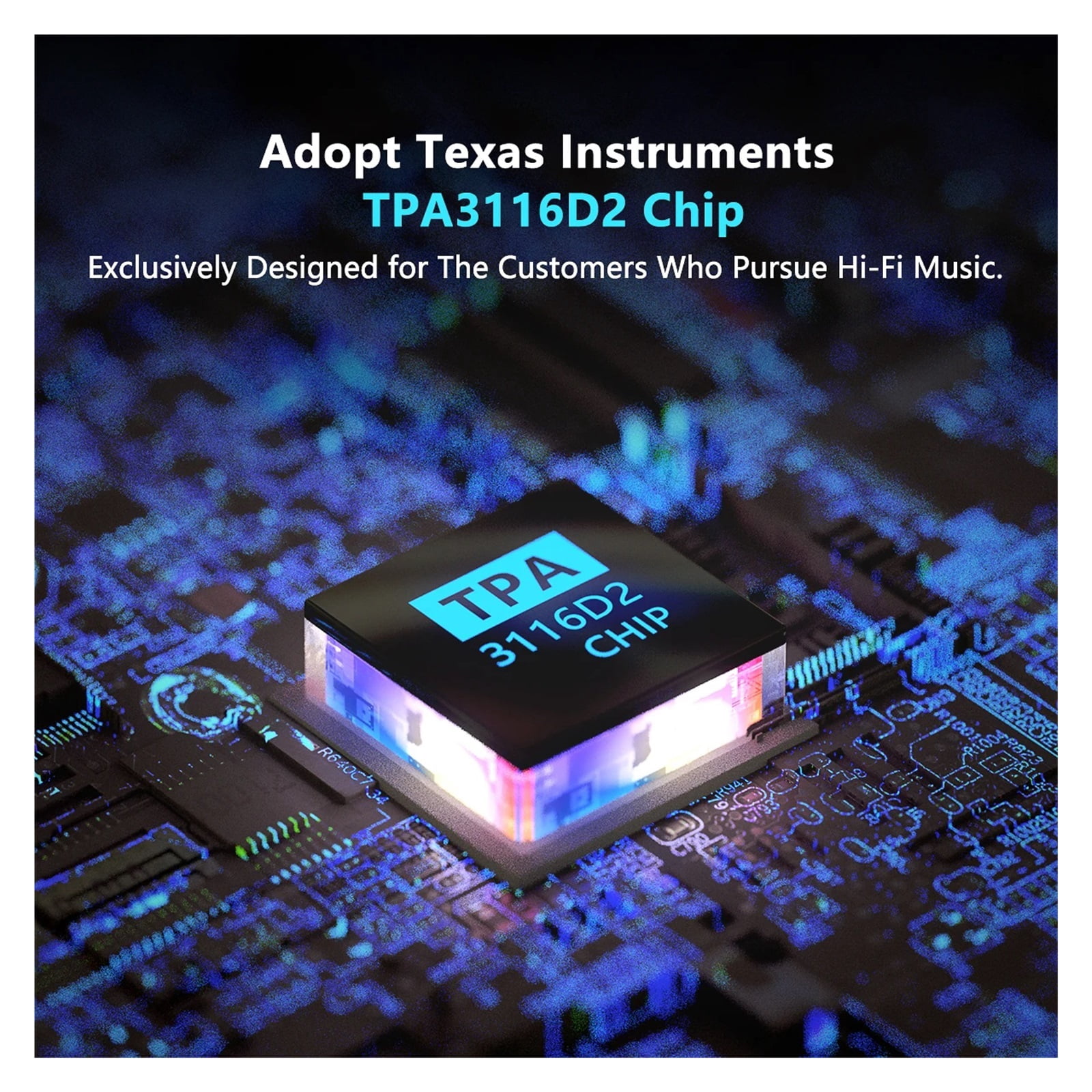 Bluetooth Sound Power Amplifier 100W X2 Wireless Receiver TPA3116D2 Mini HiFi Digital Power Amp ZK1002D Power Supply