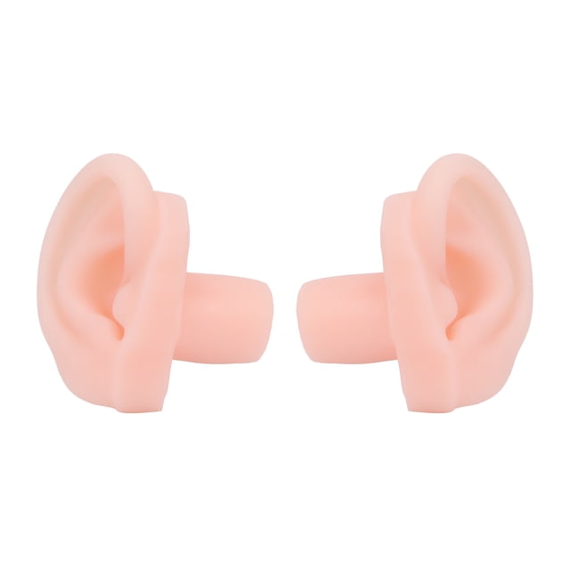 Modèle d'Oreille en Silicone, 1 Paire de Silicone Simulation Modèle d'Oreille Modèle d'Oreille Douce Résultats Impressionnants