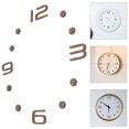 thumbnail image 3 of ColoMX 1 Juego de relojes de pared digitales, reloj silencioso, relojes digitales, números de repuesto para reloj, números de reloj romano, piezas de repuesto para manecillas, 3 of 8
