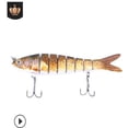 thumbnail image 1 of S SERENABLE Bass ing Lure, Swimming ing Lures 8-Segement Multi Jointed Swimbaits, 1 of 1