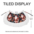 thumbnail image 5 of Santa Claus Chiffon Beach Dress with Polyester Straps - for Beach Skirts, 5 of 6