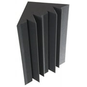 Auralex Acoustics - Studiofoam LENRD Acoustic Bass Traps, 2 Pack Charcoal