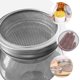 thumbnail image 4 of Juntas de repuesto para botes Mason Jars Anillos de sellado de silicona para boca ancha Blanco, 4 of 6