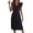 D410/Black, variant on Afdoent Womens Dresses For Ruffle Short Sleeve Lace Midi Dress Pleated Dress Cute Teacher Outfits Travel Outfits