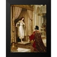 thumbnail image 2 of Leighton, Edmund Blair 15x18 Black Modern Framed Museum Art Print Titled - A King and a Beggar Maid, 2 of 5