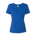 thumbnail image 2 of Bella + Canvas 6405 Ladies Relaxed Jersey V-Neck T-Shirt, 2 of 3