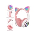 thumbnail image 2 of Auriculares inalámbricos STN28 Cat Overear Bluetooth 5.0 Rose, 2 of 2