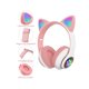 thumbnail image 2 of Auriculares inalámbricos STN28 Cat Overear Bluetooth 5.0 Rose, 2 of 2