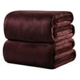 thumbnail image 1 of Bmnmsl 50x70cm Home Super Warm Solid Micro Plush Fleece Blanket Rug Sofa Bedding, 1 of 5