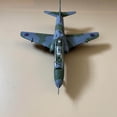 thumbnail image 2 of Alloy Diecast 1/72 Fighter Plane with Stand Room Alloy Model Mini Home Table Decor Collection Gift, 2 of 9