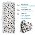 thumbnail image 2 of White Cow Black Spot Couple Pattern Hot Yoga Mat Towel Non Slip for Hot Yoga - Quick-Drying Yoga Mat Cover with 4 Corner Pockets with Travel Bag - Hot Yoga Towel Non Slip 74"x26", 2 of 6