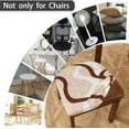 thumbnail image 4 of Chair Seat Covers set of 4 Stretch Printed Chair Covers for Dining Room Square Removable Washable Chair Protector Seat Cushion Slipcovers for Kitchen Office, 4 of 6