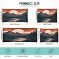 thumbnail image 3 of Beautiful Sunset Peaks Plush Pillow Case, Zippered Bed Pillow Pillowcases, Super Soft and Cozy Pillowcase Covers for Sleep Decor Giftsation - Queen Size 20x30in, 3 of 7