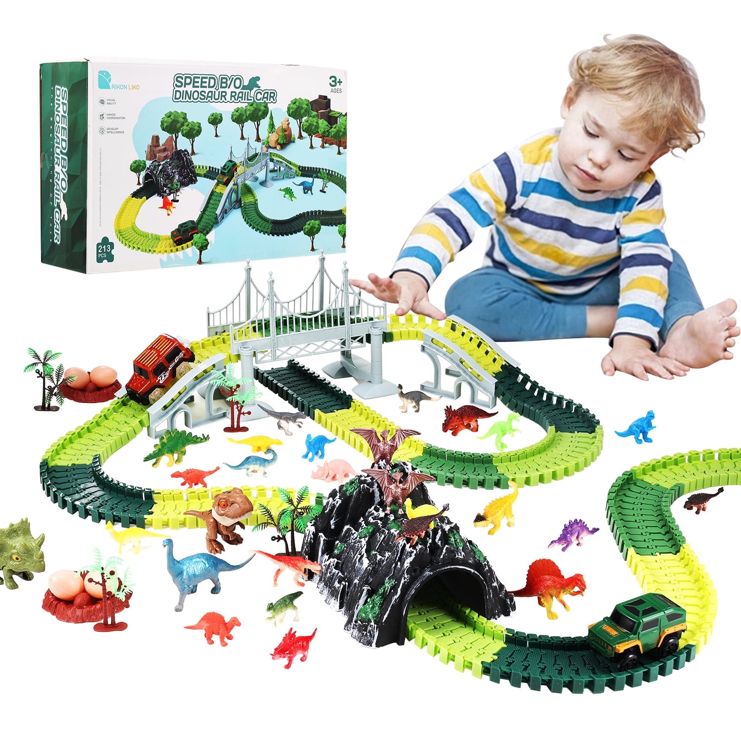 Disney / Pixar Cars On The Road Showtime Loop Playset: Race