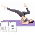thumbnail image 2 of Extra Thick TPE Yoga Mat - 72"x 32" Thickness 1/2 Inch -Eco Friendly SGS Certified - With High Density Anti-Tear Exercise Bolster For Home Gym Travel & Floor Outside, 2 of 6