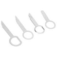 thumbnail image 2 of Loewten 4pcs Car Removal Key Tool Set Universal Stainless Steel CD Player Release Keys Tools Replacement For ,Car Audio Removal Tool,Car Stereo Removal Key Tool, 2 of 8