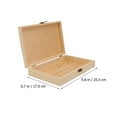 thumbnail image 2 of CNKOO 1Pc Creative Cigar Storage Packing Wooden Box Portable Simple Design Cigar Box, 2 of 10