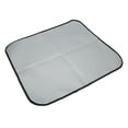 Picnic Fire Blanket Silicone Coated Glass Fiber Grey Filleted Corner