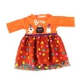 thumbnail image 4 of Disfraz de muñeca de Halloween CUTICAT para muñeca de niña de 18 pulgadas Naranja, 4 of 8