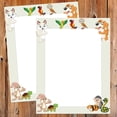 thumbnail image 2 of Papier à en-Tête Stationery, Amis Animaux Fantaisistes, 8.5"x11 Pouces, Compatible avec Imprimante, 50 Feuilles (2025012), 2 of 4
