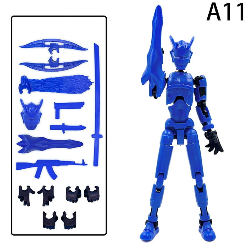 Titan Robot Action Figure 3D Printed With Full Articulation